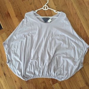 Anthropologie draped T-shirt